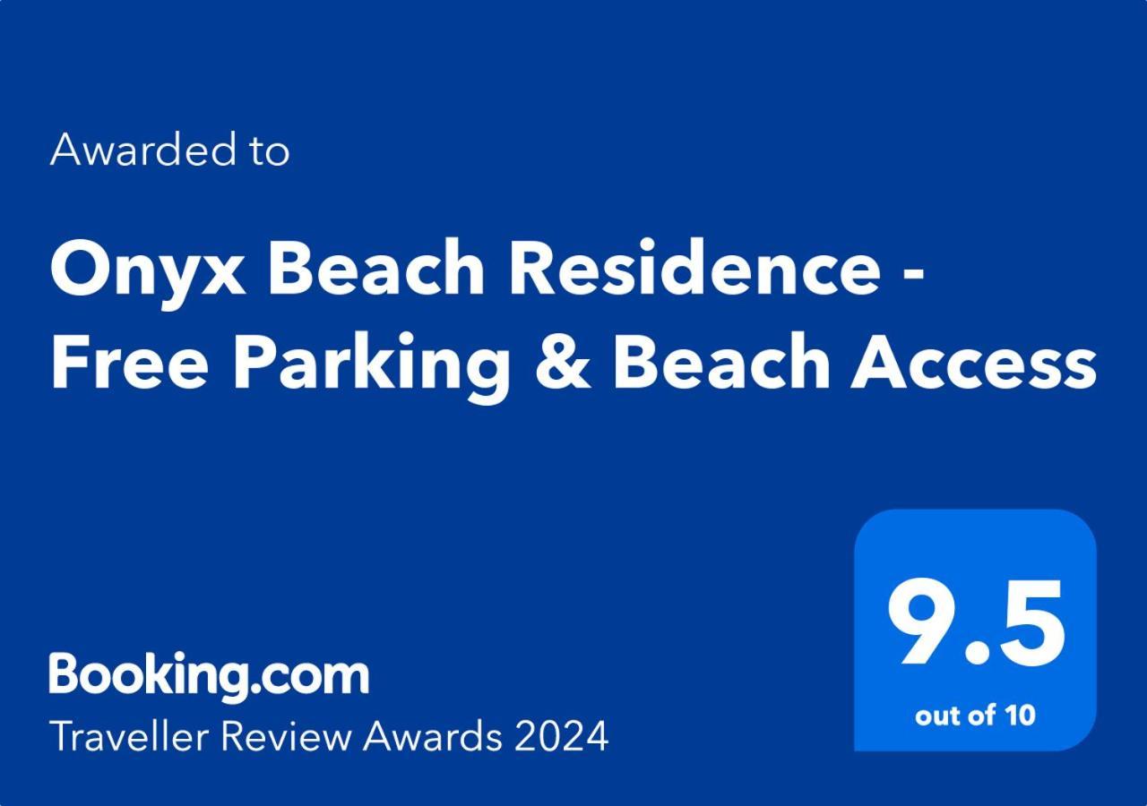 Onyx Beach Residence - Free Parking & Beach Access Sveti Vlas Buitenkant foto